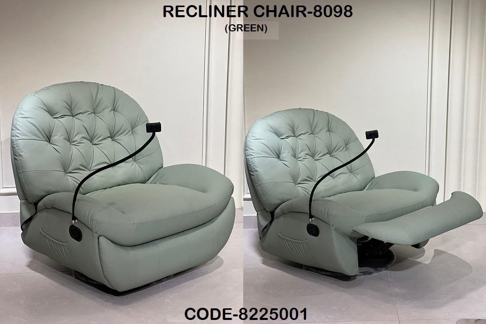 Cloudrest Mint Recliner